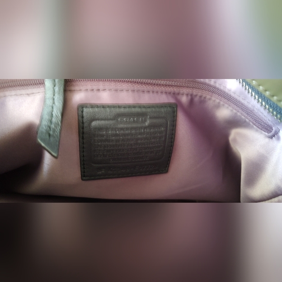 Coach Eucalyptus Purse with Shoulder Straps